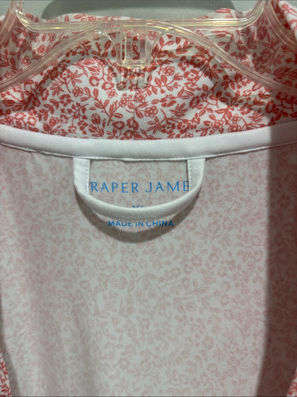 Lightweight Pink Floral Robe - Picture 2 of 4
